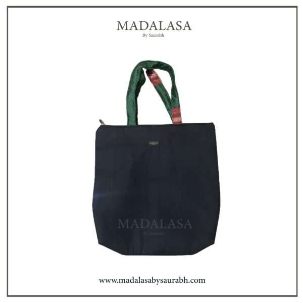 Tote  bag-18×18 inch- Green - Image 2
