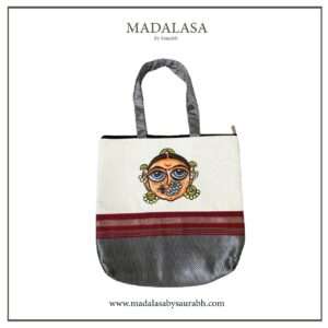 Tote  bag-18×18 inch- Grey