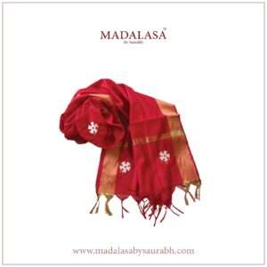 Shiuli Dupatta-Red