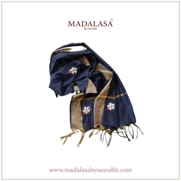 Shiuli Dupatta-Blue